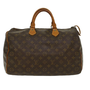 LOUIS VUITTON Monogram Speedy 35 Hand Bag Vintage M41524 LV Auth rd5417