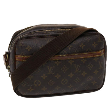 LOUIS VUITTON Monogram Reporter PM Shoulder Bag M45254 LV Auth rd5440