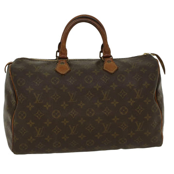 LOUIS VUITTON Monogram Speedy 35 Hand Bag M41524 LV Auth rd5476