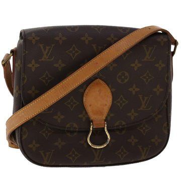 LOUIS VUITTON Monogram Saint Cloud GM Shoulder Bag M51242 LV Auth rd5497