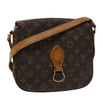 LOUIS VUITTON Monogram Saint Cloud GM Shoulder Bag M51242 LV Auth rd5498