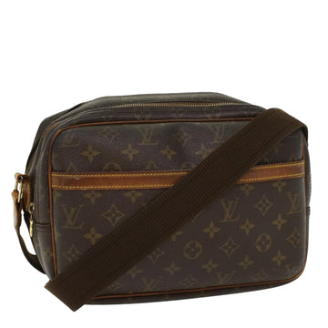 LOUIS VUITTON Monogram Reporter PM Shoulder Bag M45254 LV Auth rd5703