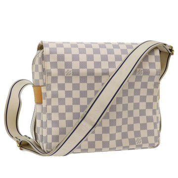 LOUIS VUITTON Damier Azur Naviglio Shoulder Bag N51189 LV Auth rd5801