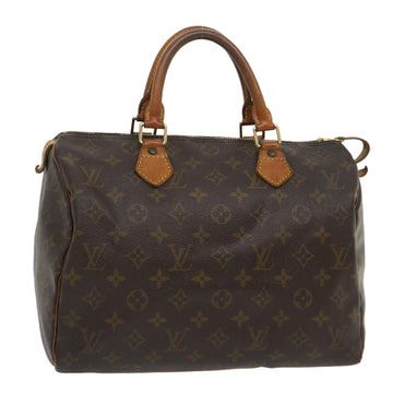 LOUIS VUITTON Monogram Speedy 30 Hand Bag M41526 LV Auth rh164