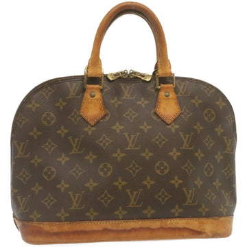 LOUIS VUITTON Monogram Alma Hand Bag M51130 LV Auth rz115