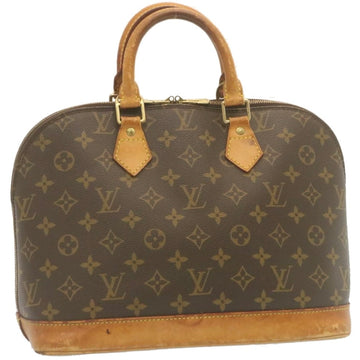 LOUIS VUITTON Monogram Alma Hand Bag M51130 LV Auth rz124