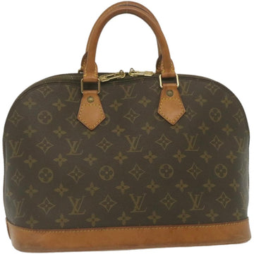 LOUIS VUITTON Monogram Alma Hand Bag M51130 LV Auth rz167