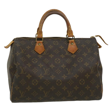 LOUIS VUITTON Monogram Speedy 30 Hand Bag M41526 LV Auth rz284