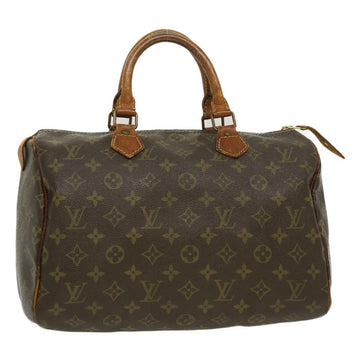 LOUIS VUITTON Monogram Speedy 30 Hand Bag M41526 LV Auth rz394