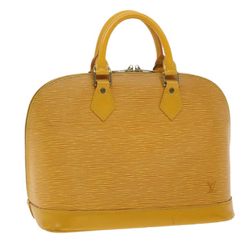 LOUIS VUITTON Epi Alma Hand Bag Yellow M52149 LV Auth rz522