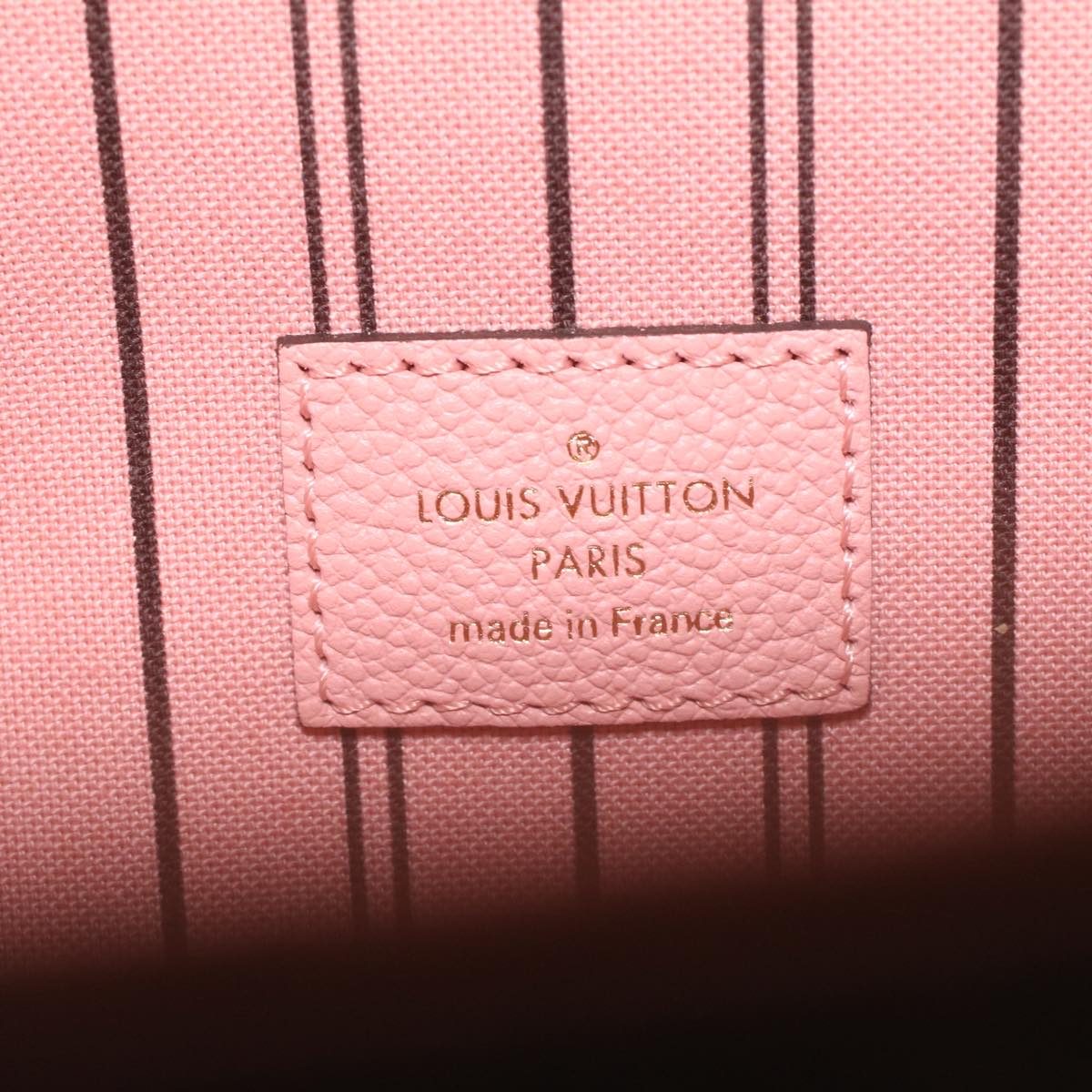 LOUIS VUITTON Empreinte Pochette Metis MM Hand Bag 2way Pink M44018 LV Auth  S106