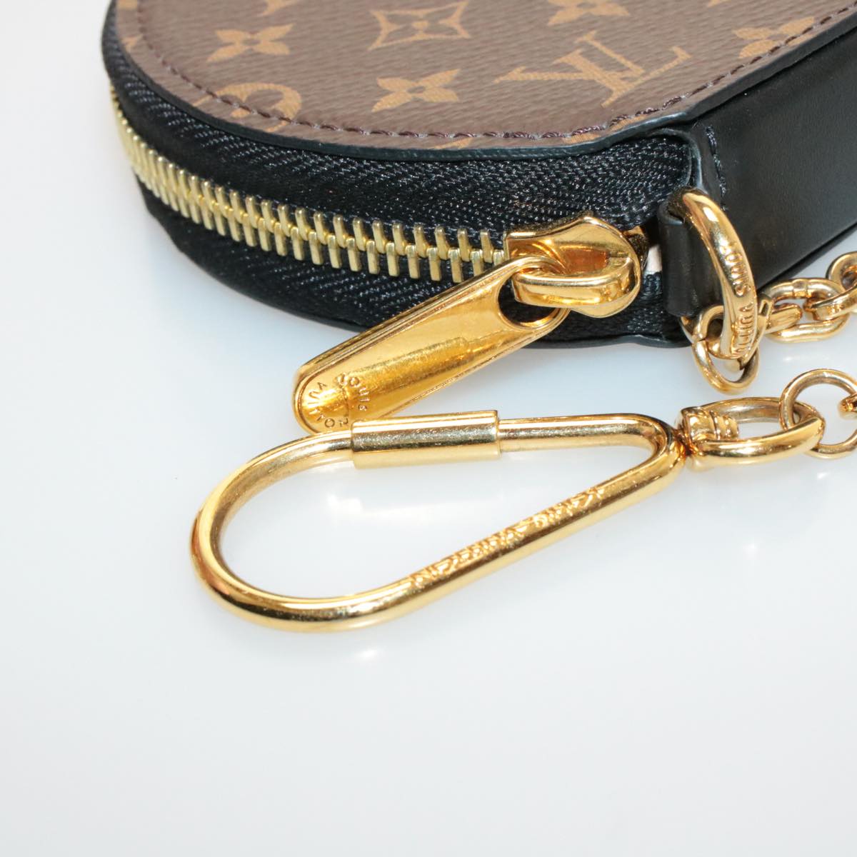 LOUIS VUITTON Monogram Micro Boite Chapo Coin Purse M63597 LV Auth am3019s