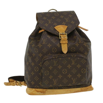 LOUIS VUITTON Monogram Montsouris GM Backpack M51135 LV Auth tb384