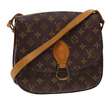 LOUIS VUITTON Monogram Saint Cloud GM Shoulder Bag M51242 LV Auth tb619