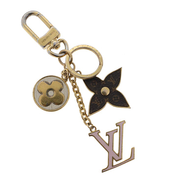 LOUIS VUITTON Porte Cles Spring Street Key Holder Gold Tone M69008 LV Auth tb762