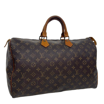 LOUIS VUITTON Monogram Speedy 40 Hand Bag M41522 LV Auth th2938