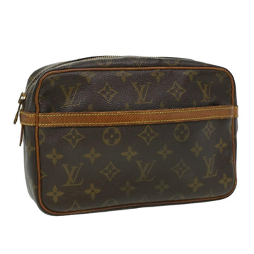 LOUIS VUITTON Monogram Compiegne 23 Clutch Bag M51847 LV Auth th3185