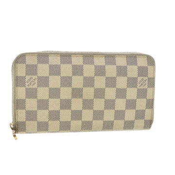 LOUIS VUITTON Damier Azur Zippy Organizer Long Wallet N60012 LV Auth th3484