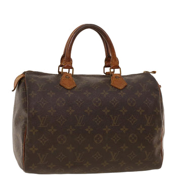 LOUIS VUITTON Monogram Speedy 30 Hand Bag M41526 LV Auth th3613