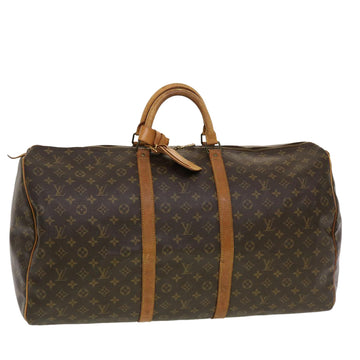 LOUIS VUITTON Monogram Keepall 60 Boston Bag M41422 LV Auth th3630