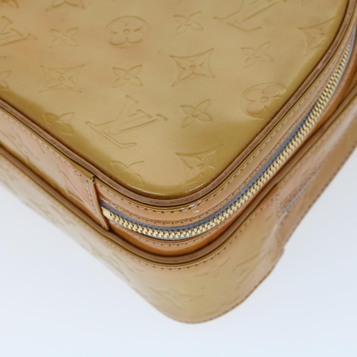 LOUIS VUITTON Monogram Vernis Marley Backpack Gris M91038 LV Auth th3650  Patent leather ref.947403 - Joli Closet