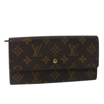 LOUIS VUITTON Monogram Pochette Porte Monnaie Credit Wallet M61726 Auth th3843