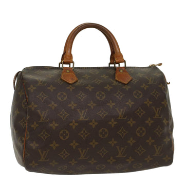 LOUIS VUITTON Monogram Speedy 30 Hand Bag M41526 LV Auth th3925