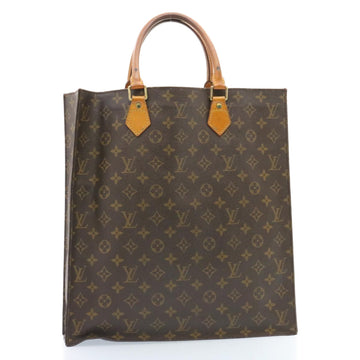 LOUIS VUITTON Monogram Sac Plat Hand Bag M51140 LV Auth am1725g