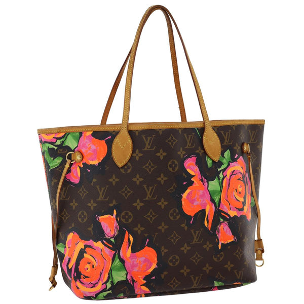 Louis vuitton neverfull discount flower