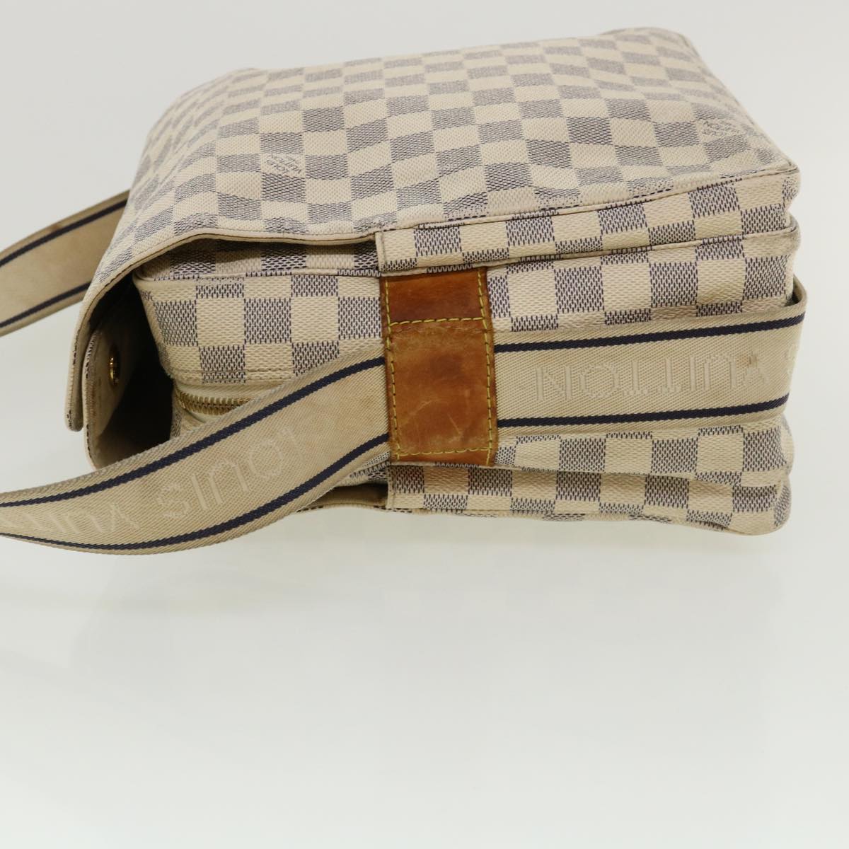 Louis Vuitton Naviglio Damier Azur Shoulder Bag N51189