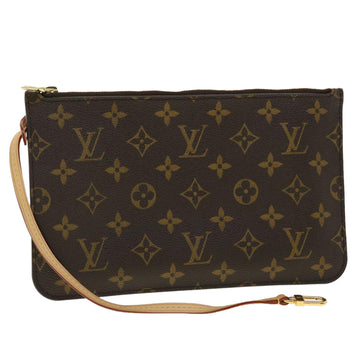 LOUIS VUITTON Monogram Neverfull MM Pouch Accessory Pouch LV Auth yk6610