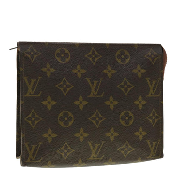 LOUIS VUITTON Monogram Poche Toilette 19 Pouch Vintage M47544 LV Auth ti1028