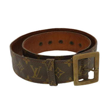 LOUIS VUITTON Monogram Belt Vintage 38.6