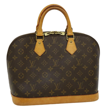 LOUIS VUITTON Monogram Alma Hand Bag M51130 LV Auth tp305