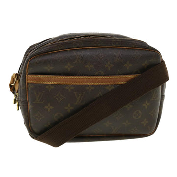 LOUIS VUITTON Monogram Reporter PM Shoulder Bag M45254 LV Auth tp447