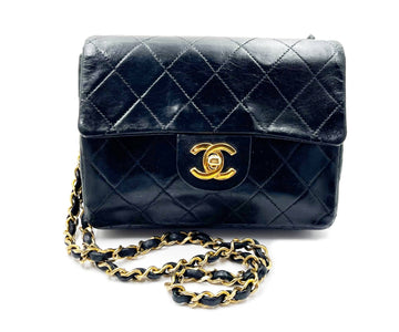 Chanel Vintage Classic Beige Timeless Double Flap Lambskin 10 Shoulder Bag  - LAR Vintage