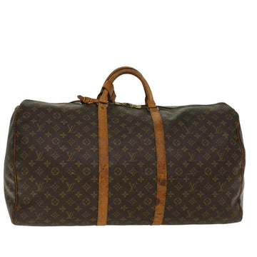 LOUIS VUITTON Monogram Keepall 60 Boston Bag M41422 LV Auth yb177