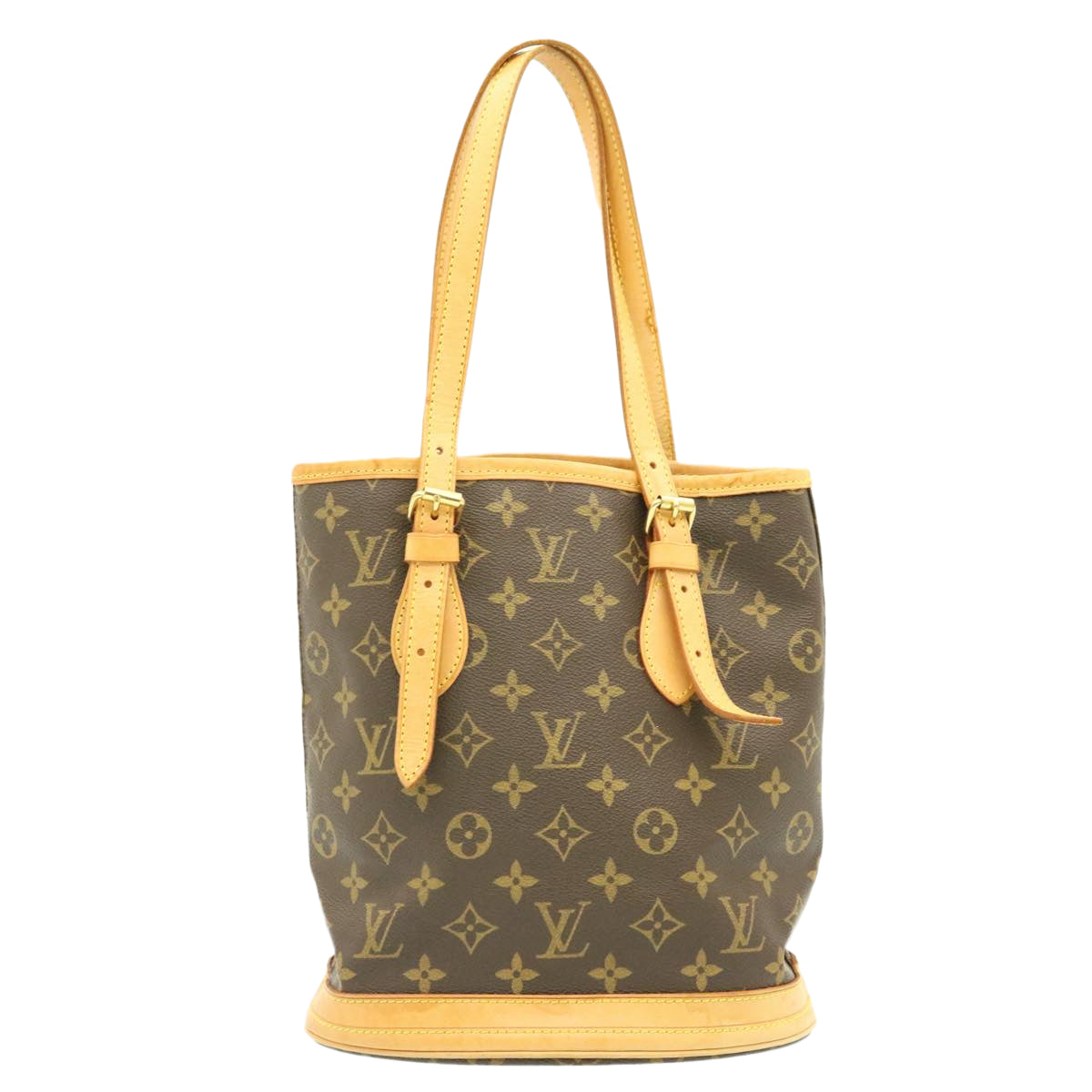 LOUIS VUITTON Monogram Bucket PM Pouch LV Auth **Sticky gt435 Cloth  ref.422149 - Joli Closet