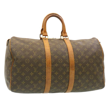 LOUIS VUITTON Monogram Keepall 45 Boston Bag M41428 LV Auth yk2991