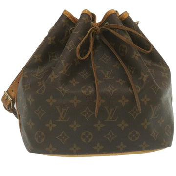 LOUIS VUITTON Monogram Petit Noe Shoulder Bag M42226 LV Auth yk4028