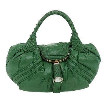 FENDI Moncler Spy Bag Shoulder Bag Nylon Green Auth yk4770