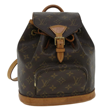 LOUIS VUITTON Monogram Montsouris PM Backpack M51137 LV Auth yk4948