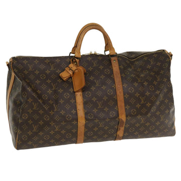 LOUIS VUITTON Monogram Keepall Bandouliere 60 Boston Bag M41412 LV Auth yk5663