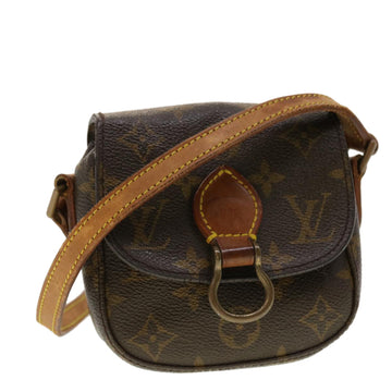 LOUIS VUITTON Monogram Bebe Saint Cloud Shoulder Bag M51245 LV Auth yk6637B