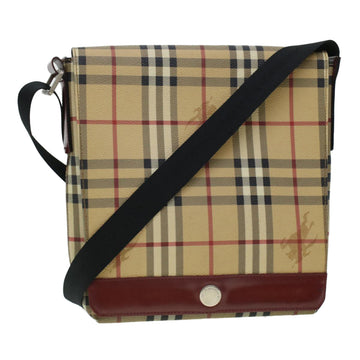 BURBERRY London Check Messenger Bag. T-03-2.