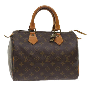 LOUIS VUITTON Monogram Speedy 25 Hand Bag M41528 LV Auth yk7370B