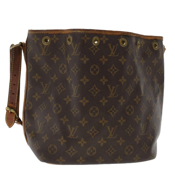 LOUIS VUITTON Monogram Petit Noe Shoulder Bag M42226 LV Auth yk7609