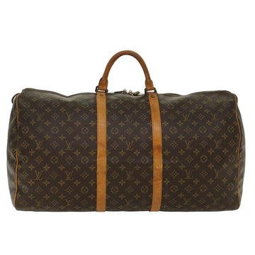 LOUIS VUITTON Monogram Keepall 60 Boston Bag M41422 LV Auth yk7714