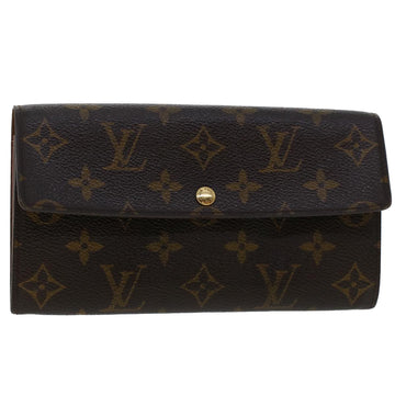 LOUIS VUITTON Monogram Pochette Porte Monnaie Credit Wallet M61726 Auth yk7775