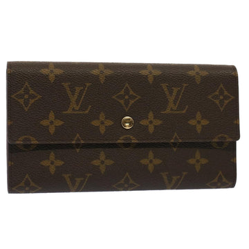 LOUIS VUITTON Monogram Porte Tresol International Wallet M61215 LV Auth yk8289